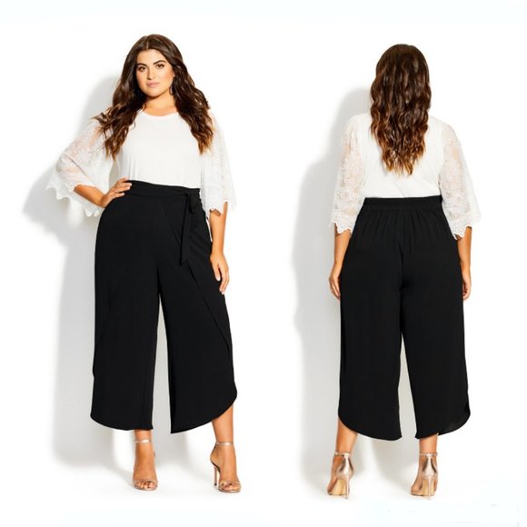Addition Elle Pants - ⭐️HOST PICK⭐️- City Chic Breezy Wrap Pants